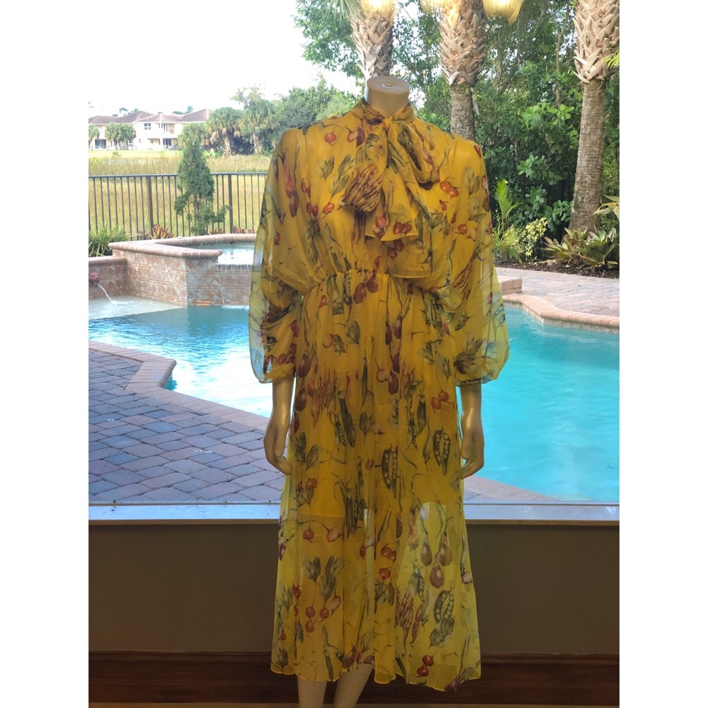 Retro Mod Sheer Dress - Picture 7 of 8